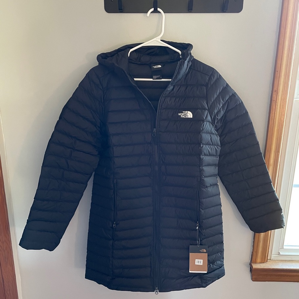 North Face 700 Fill Power Down Parka - Black - Lg